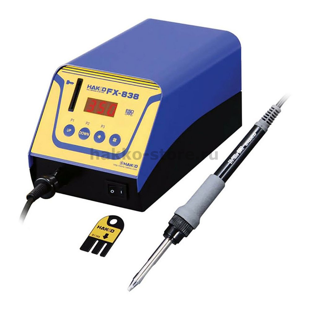 Купить Паяльная станция Hakko FX-838 - цена, описание товара, технические  характеристики, каталог производителя | hakko-store.ru